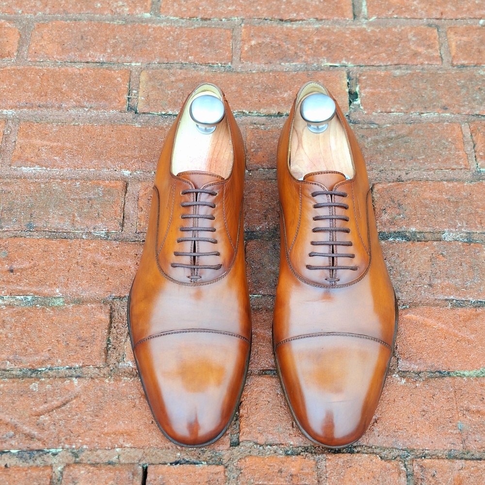 GUCCI Cap-toe Oxford Shoes (Mens Size 8 - Fits Like a US Size 9 / EU 42